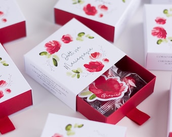 Confetti holders, favor boxes, graduation and tags