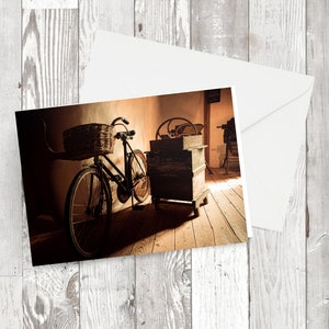 Wenskaart - 'The Miller's Bicycle', Fotografische afbeelding