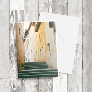 Cartão de felicitações - 'Avignon' Imagem fotográfica Cartão reciclado