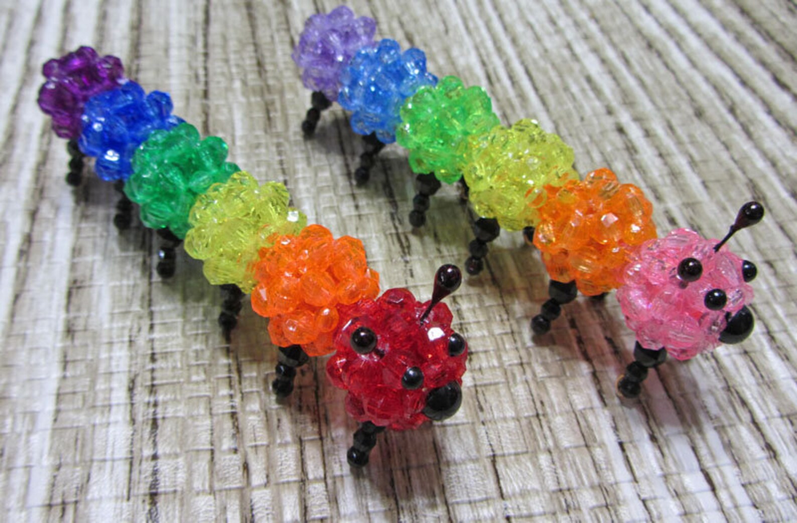 Beaded Caterpillar Etsy