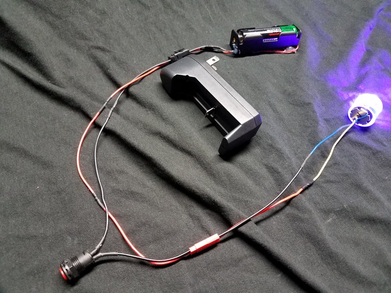 Ultraviolet Stunt Kit DIY Lightsaber Electronics no Sound Etsy