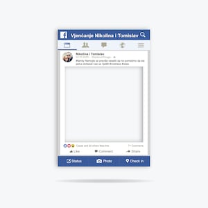 DIGITAL FILE Facebook photo booth, Facebook prop, Wedding Facebook Prop Bachelorette Party, Wedding Birthday Bride to Be, Facebook party
