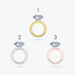 DIGITAL DOWNLOAD Personalized Bachelorette Ring Photo Booth Frame | Hen ...