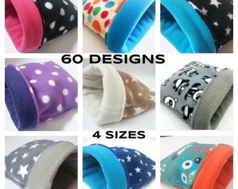 4 sizes* **soft fleece**Guinea pig bed ** small animal bed**hedgehog** hide**snuggle pouch**sack** guinea pig cosy**Sleeping bag**