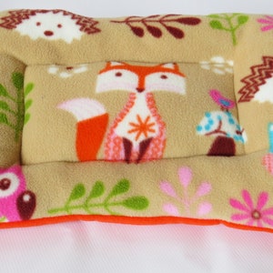 Muchos diseños **2 tamaños***vellón suave**cojín*** almohada ***cama para conejillo de indias**cama para animales pequeños**erizo***rata**etc.