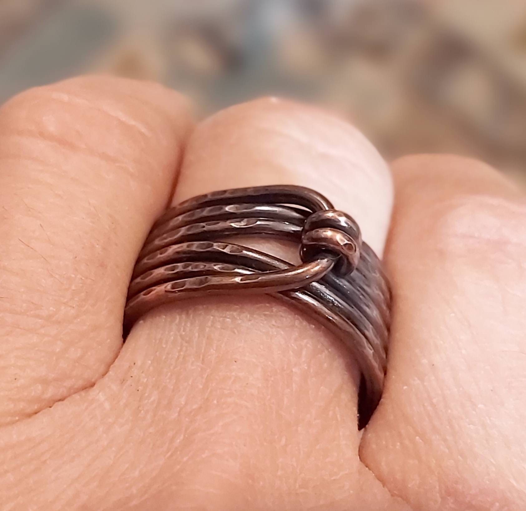 Knot Ring Wire Wrapping Tutorial All Wire Ring Ladies or - Etsy | Handmade  wire jewelry, Jewelry tutorials, Wire wrapped jewelry tutorials