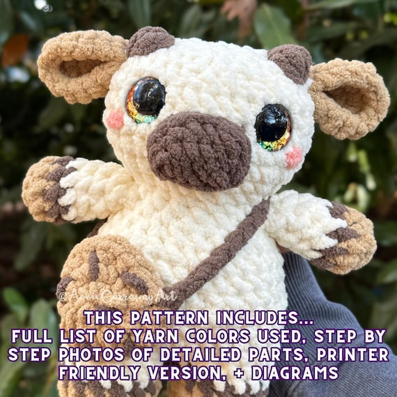 Cow Crochet Pattern | Low Sew Cow Plushies | 14 in 1 Pattern