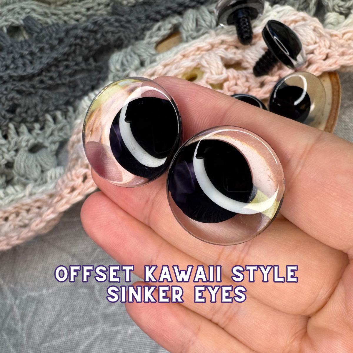 Kawaii Safety Eyes | Multiple Colors and Sizes | Amigurumi Plushie
