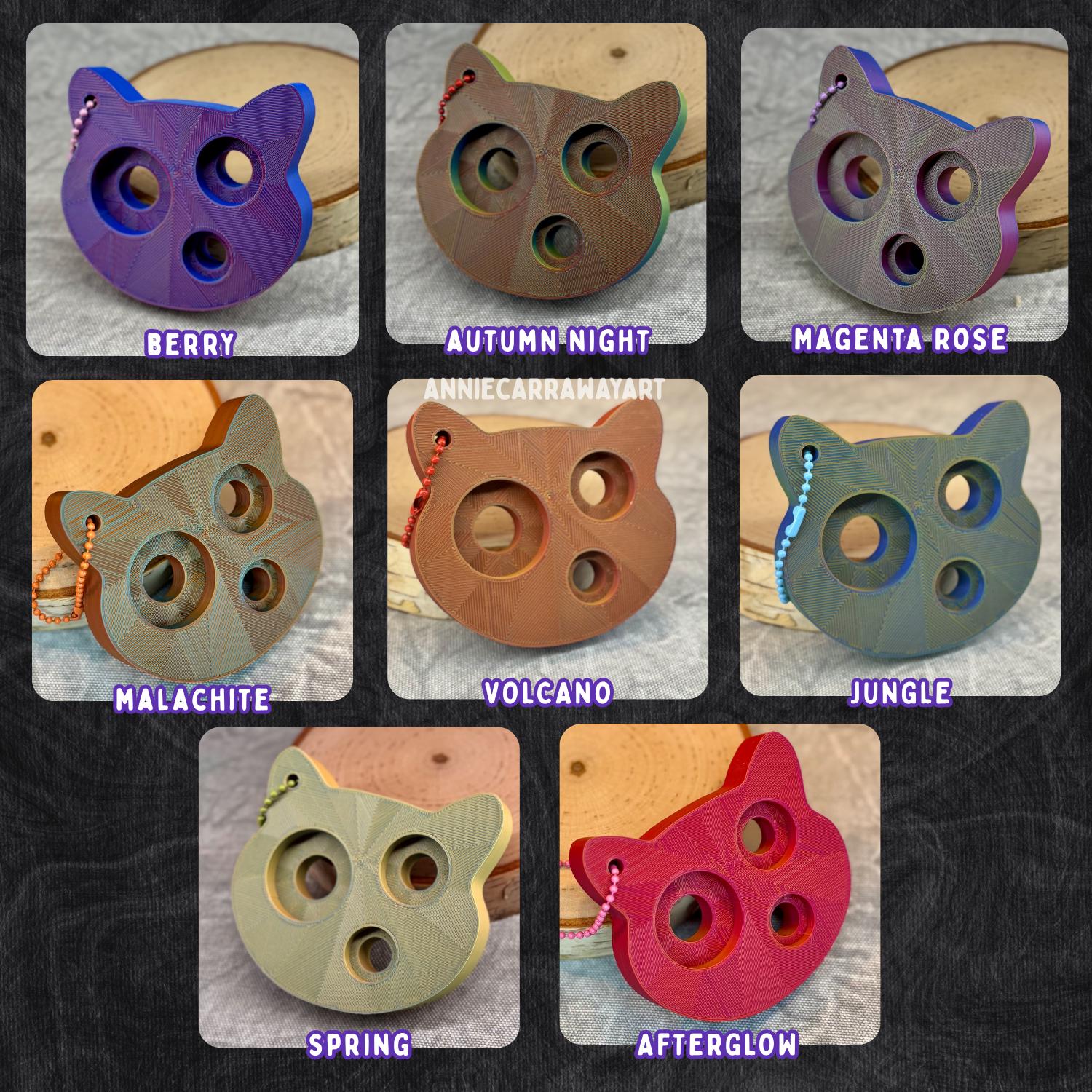 Safety Eye Insertion Tool | Cat Design | Multiple Colors Available