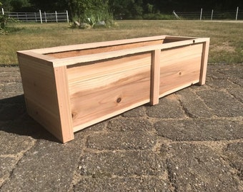 Rectangular Cedar Planter Box