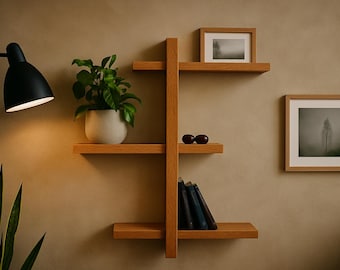 Wandregal Eiche No.11 Bücherregal