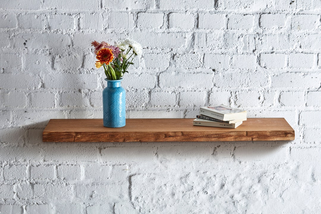 Shelf Made of Oak Wood / Wall Shelf 4 Cm / Wall Board - Etsy