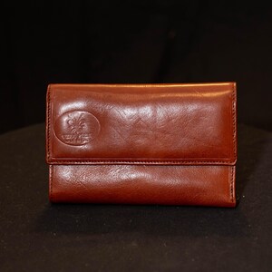 Brown Italian Leather Wallet