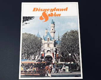 Original Disneyland and You booklet from the 1970's-80's Brochure Authentic Walt Disney Productions Gifts Vintage Ephemera Paper Items XMas