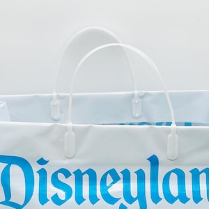 Vintage Disneyland Mickey Mouse Plastic Shopping Bag Tote Authentic Souvenirs Original Gifts image 4