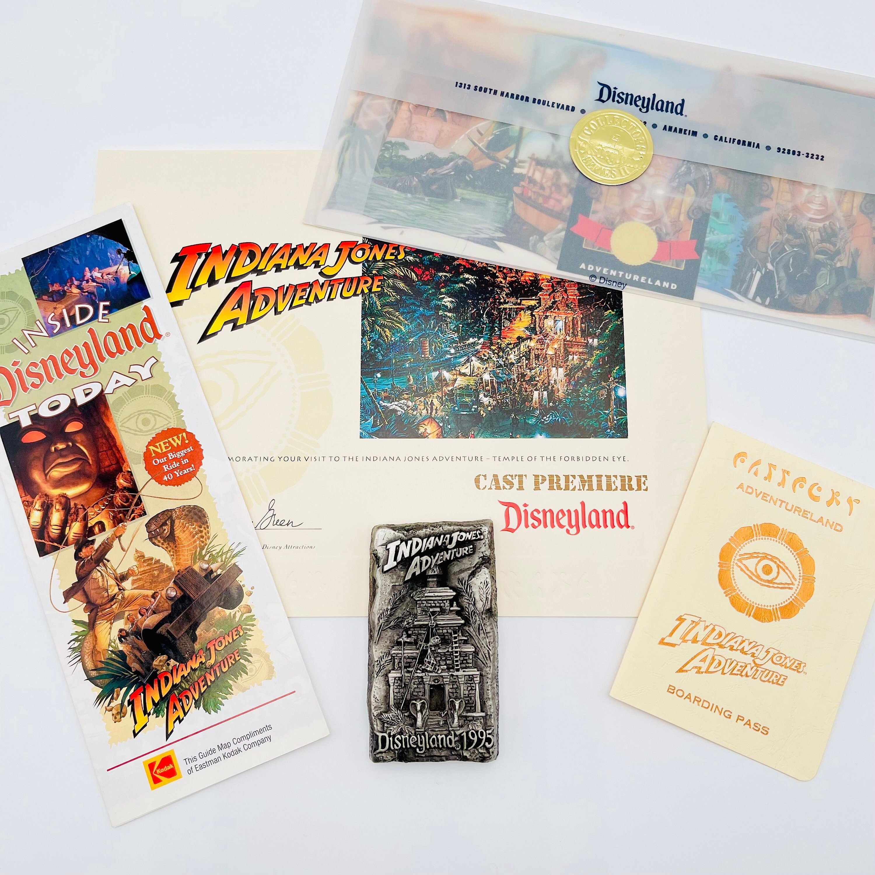 Vintage Disneyland Indiana Jones Adventure Premiere Event
