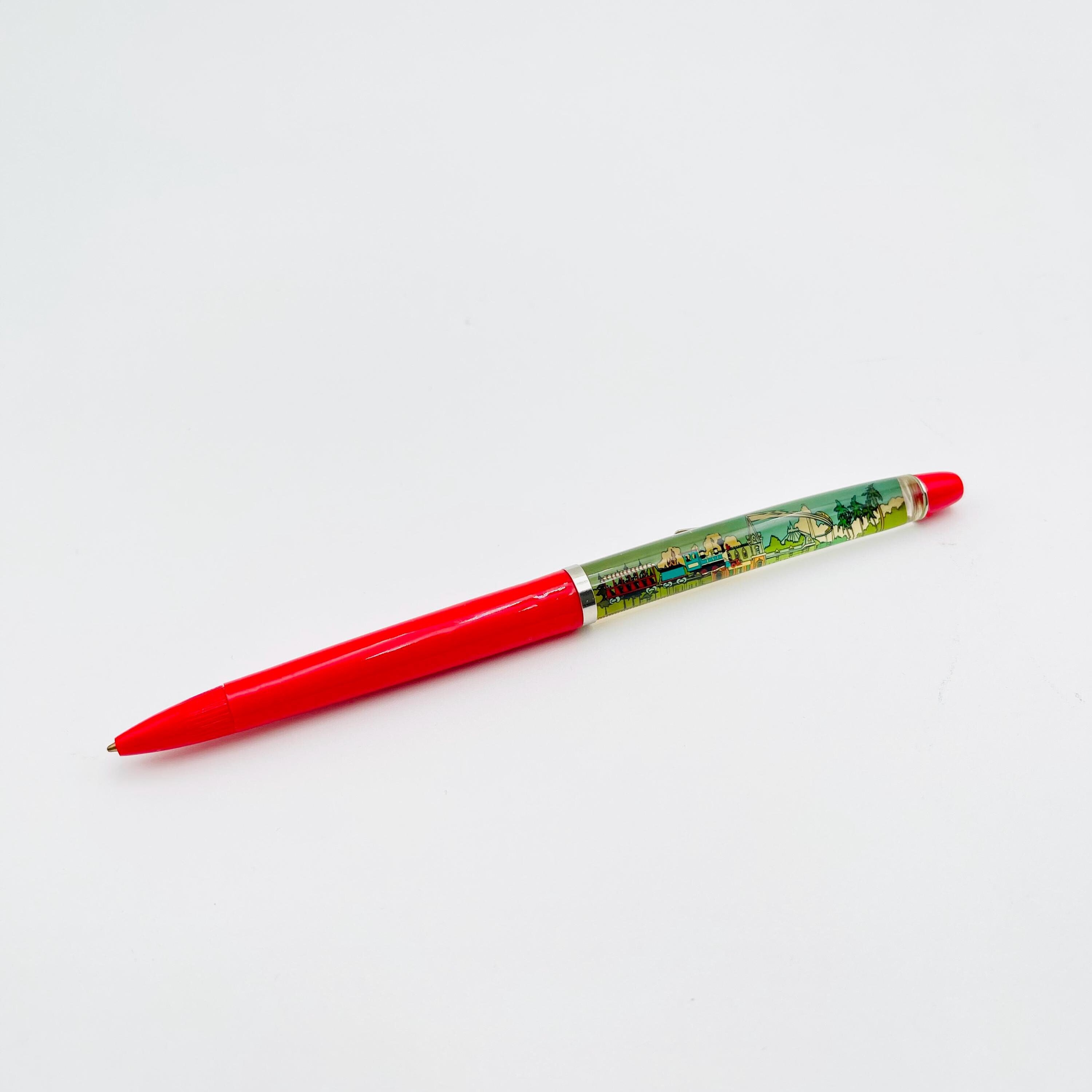 Vintage Disneyland Floaty Pen Santa Fe Railroad Souvenir