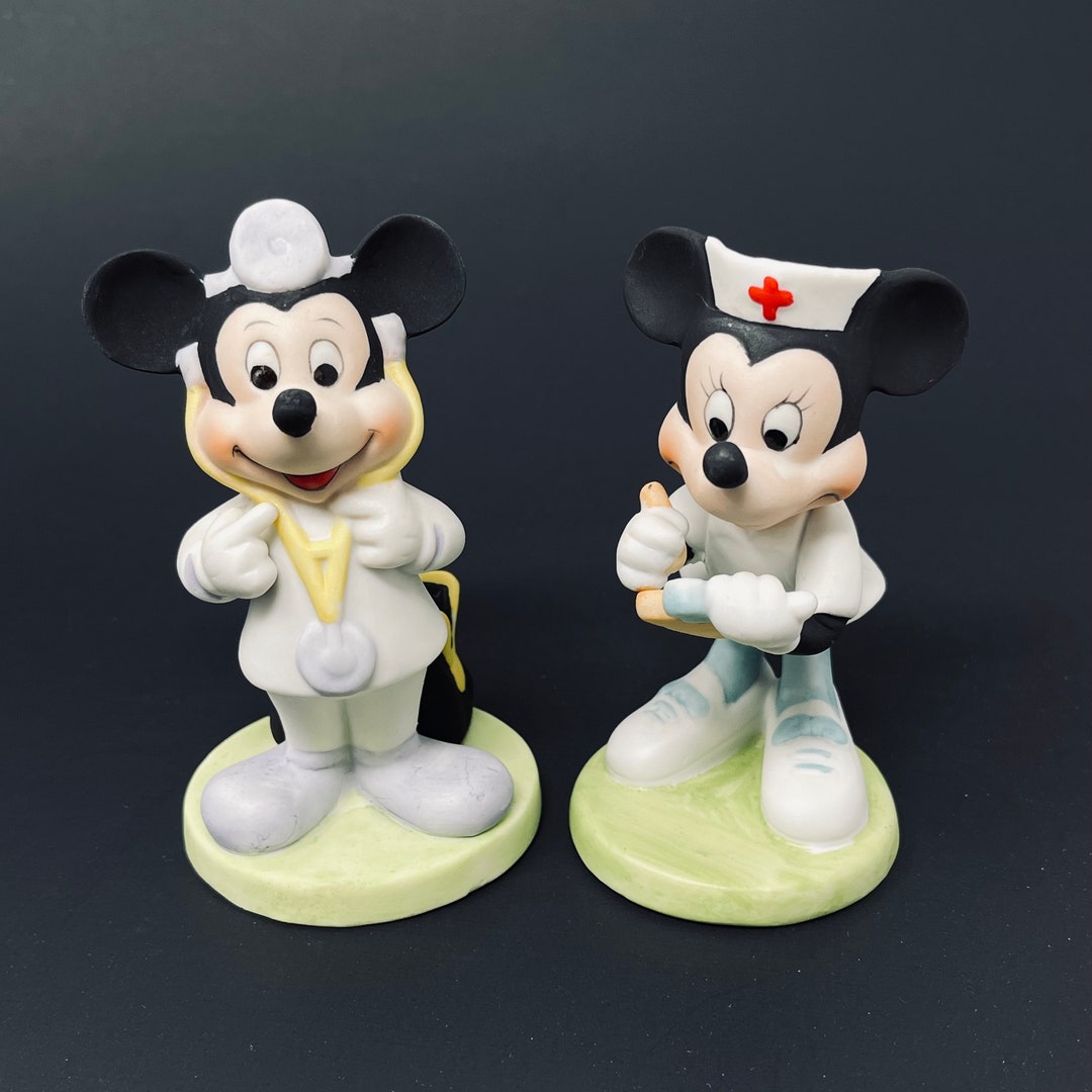 Original Disneyland Dr. Mickey and Nurse Minnie Mouse Etsy