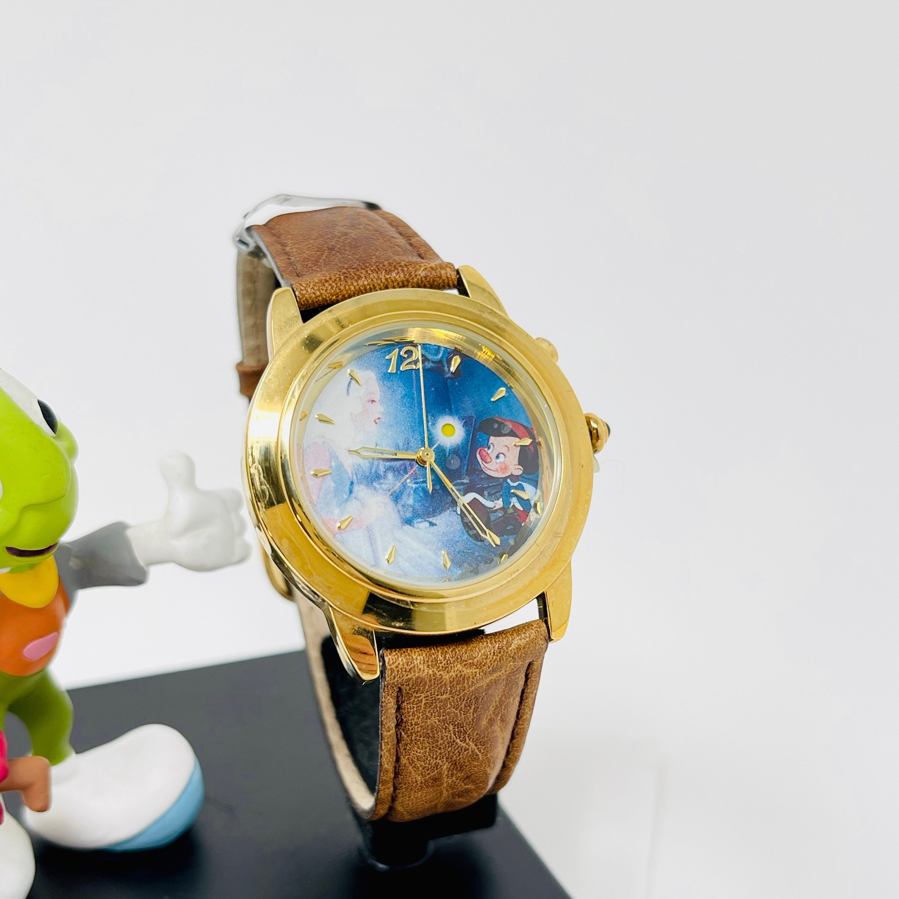 Disney Everlasting Time watch collectors club Pinocchio Original Vintage Disney Everlasting Time Watch Collectors  main image 2