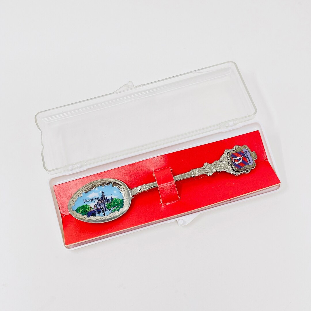 Vintage 1960's Disneyland Spoon Sleeping Beauty Castle Etsy