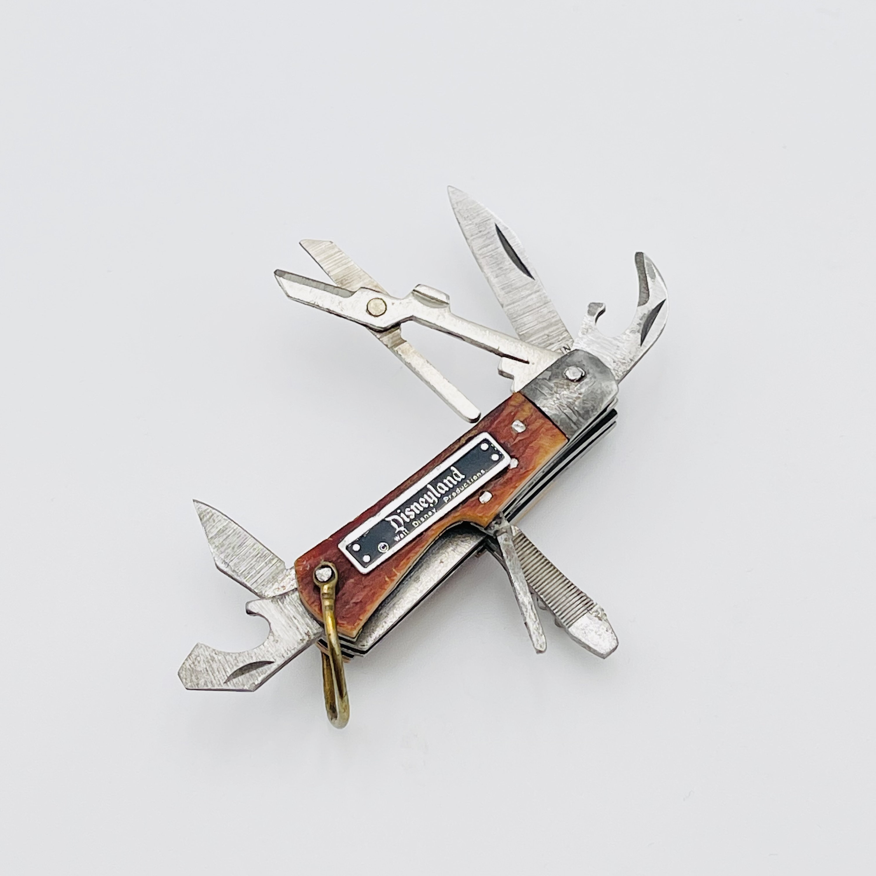 1960's Disneyland Pocket Knife Multi Function Walt Disney
