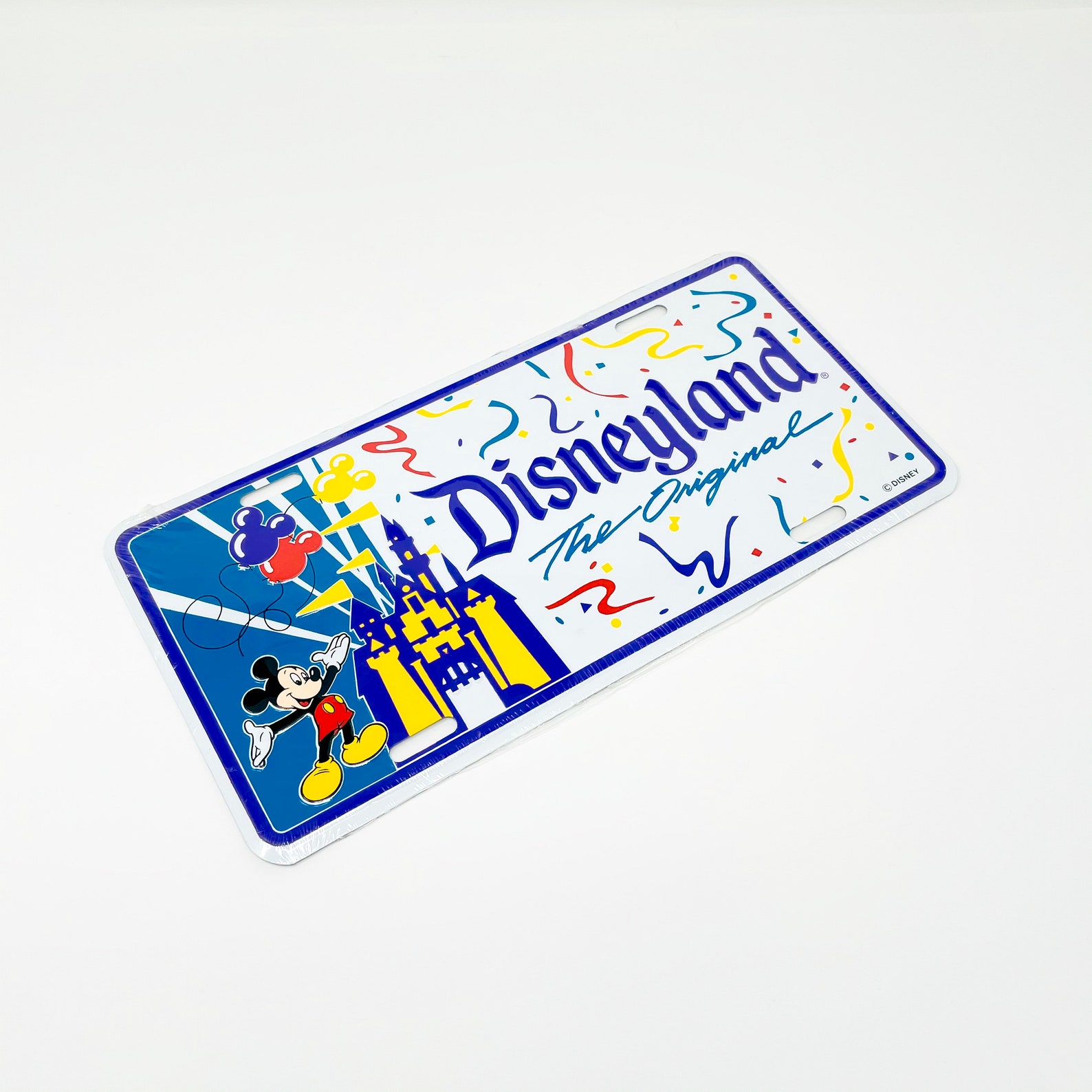 The Original Disneyland Sealed License Plate Authentic Etsy