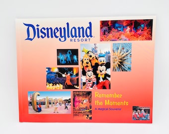 Vintage Disneyland Remember the Moments Pictorial Souvenirs Booklet Collectibles Books Gifts Items for Xmas