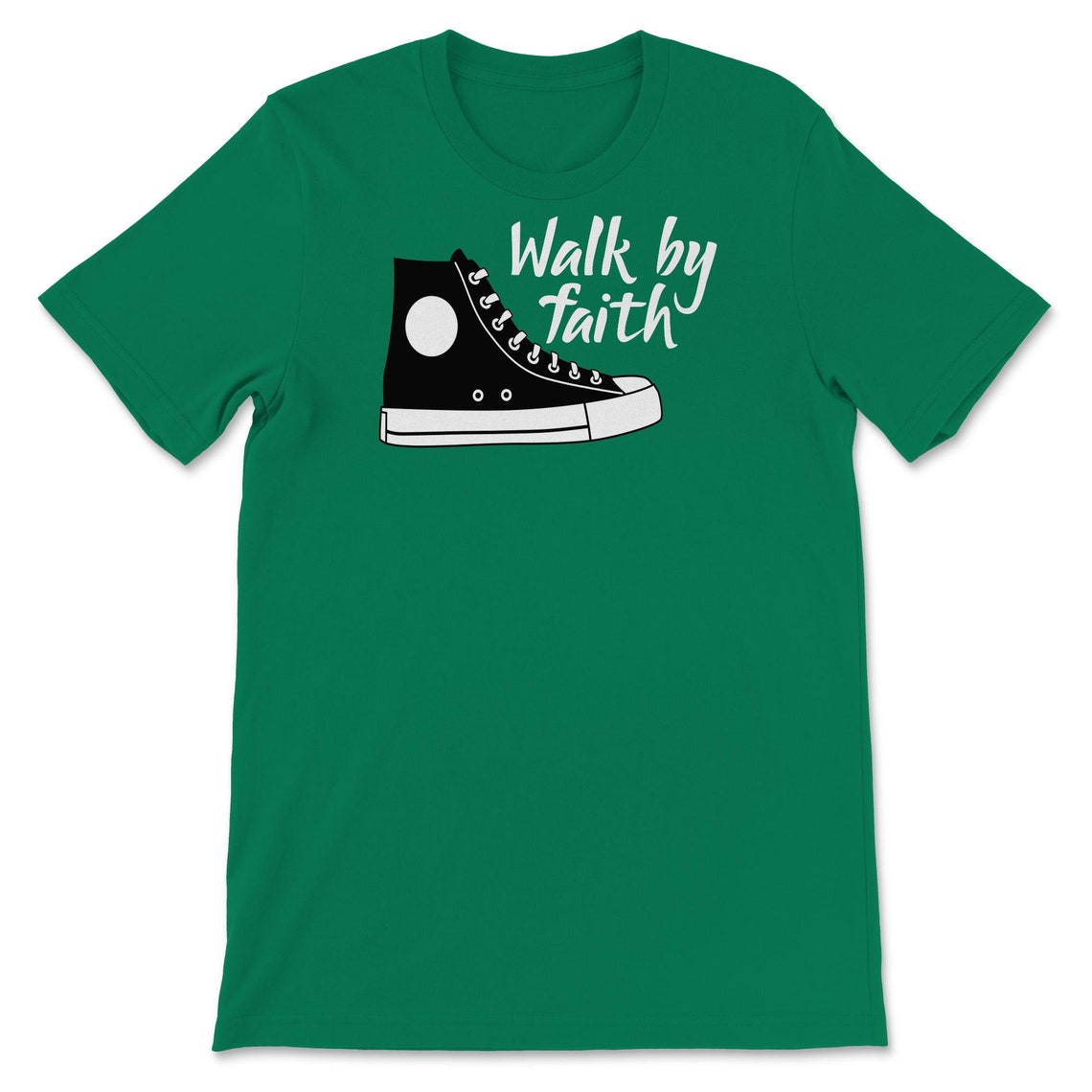 walk by faith sneakers
