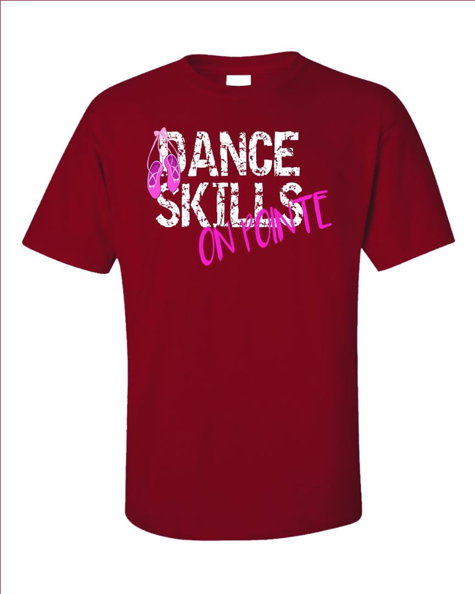 ballet dance skills on pointe ballerina - unisex t-shirt