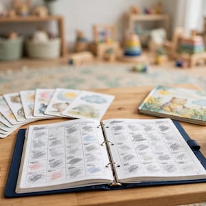 Toddler Speech Delay Home Practice Planner, Speech Therapy Log, Word Tracker for Parents, SLP Session Notes, Toddler Organizer, 72 Pages