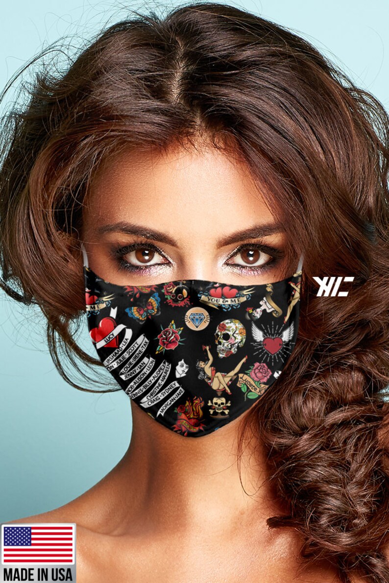 Made in USA Face Maskadult Mask Protective Mask Anti Dust Etsy
