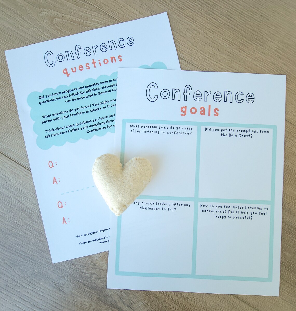LDS Conference Activity Coloring Book Packet - Etsy