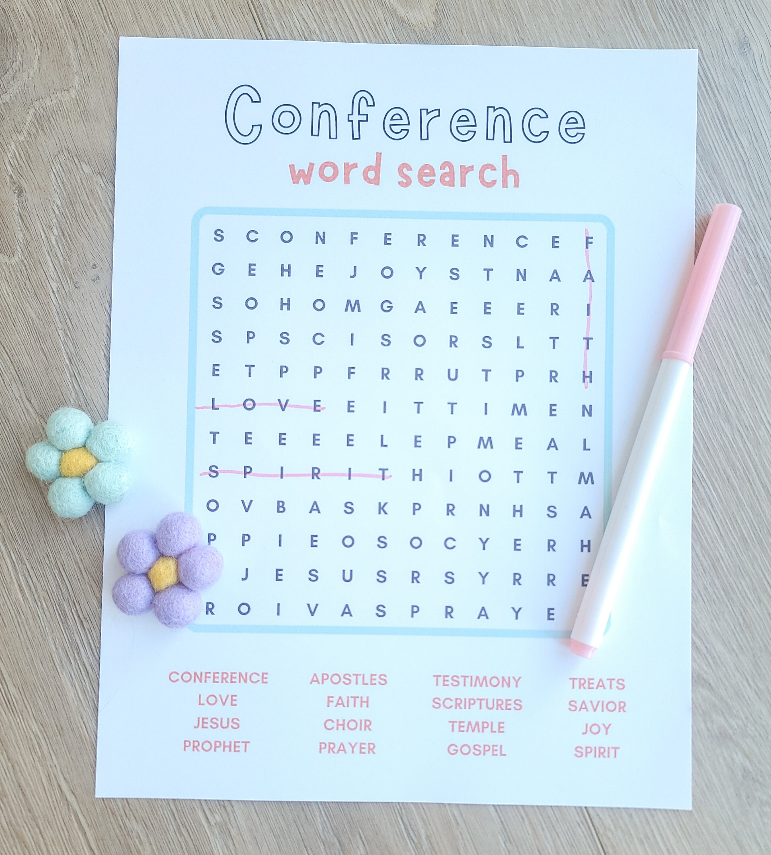 LDS Conference Activity Coloring Book Packet - Etsy