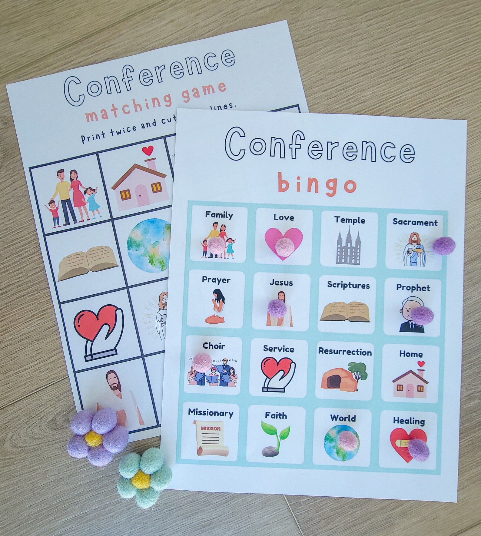 LDS Conference Activity Coloring Book Packet - Etsy