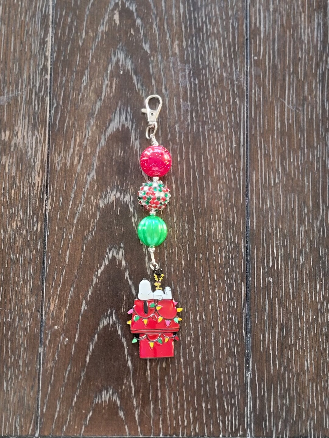 Dog, Peanuts Snoopy Inspired Key Chain / Backpack Charm / Purse Charm ...