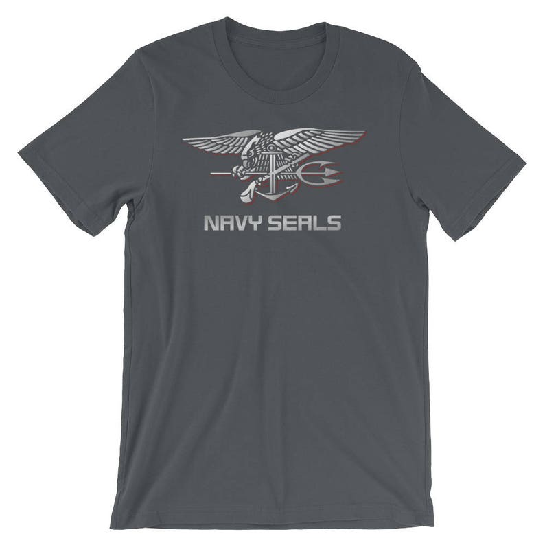 U.S. NAVY Tshirt Original Navy Seal Logo Gift Navy Seals Team Force