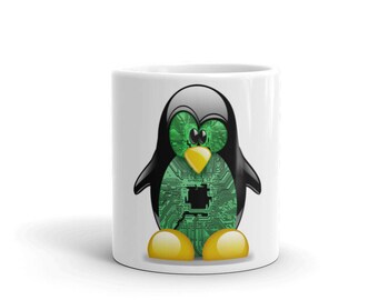 Original geek gift mug for tech lovers, made in the USA