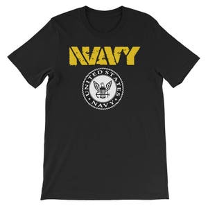U.S. NAVY T-shirt Original navy logo gift T-shirt