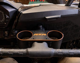 custom Polaris rzr xp 2024+ grab handle drink cup holder