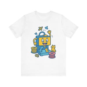 Birthday Gift 3D Maker T-Shirt, Funny 3D Printer Fan Tee, 3D Printing Enthusiast Present