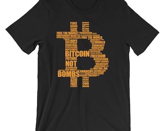 Bitcoin Shirt Original Bitcoin Logo Short-Sleeve Unisex T-Shirt