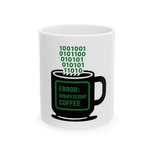 Sysadmin Coffee Fuel Mug - IT Department Gift Ideas, Funny Tech Professional Gift