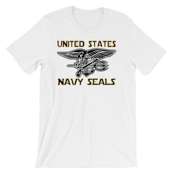 T-Shirt Uomo Seal Team Six US Navy - Maglietta In Cotone A Manica Corta - Girocollo - Nuova - 5