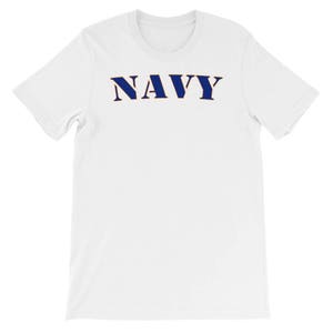 U.S. Navy Shirt Original Navy Blue Gift Original Navy T-shirt Short-Sleeve Unisex T-Shirt
