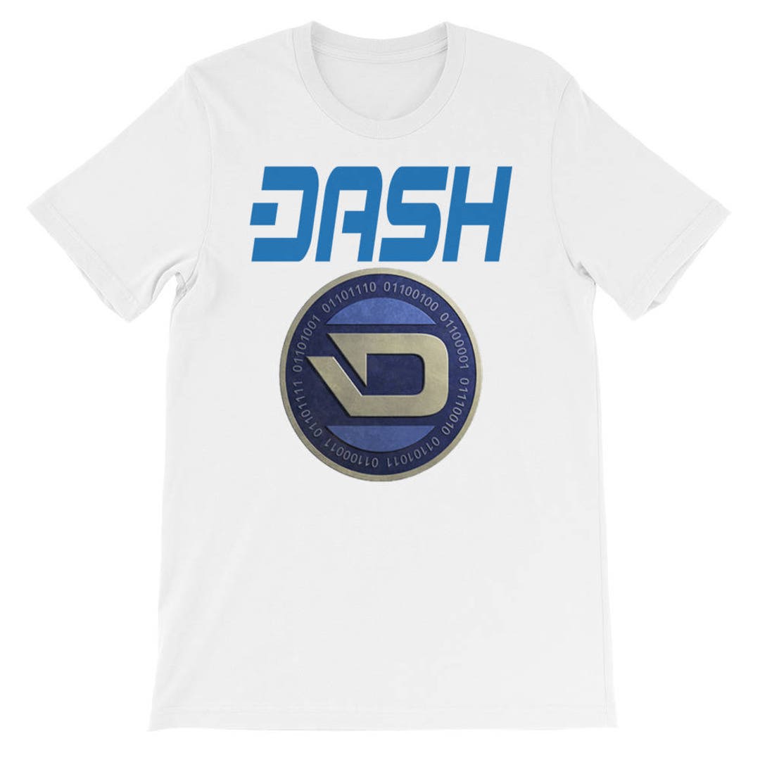 Dash Coin T-shirt Original DASH Crypto Shirt Dash Gift Short-sleeve ...