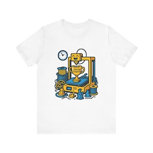 Funny 3D Printer Procrastination Gift for Engineers & Hobbyists | Maker Humor T-Shirt