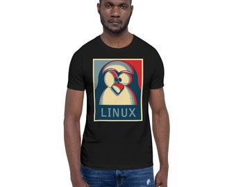 Cool Penguin T-Shirt: Unisex Gift for Tech Enthusiasts