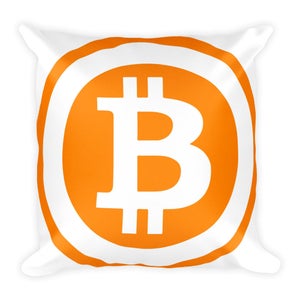 Bitcoin Original BTC gift Bitcoin Core logo Pillow