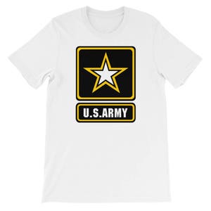 U.S. Army Shirt Original Army logo gift T-shirt army force Short-Sleeve Unisex T-Shirt