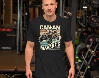 Vintage Can-Am Maverick UTV T-Shirt - Retro Offroad Adventure Design for Enthusiasts